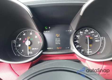 2021 Alfa Romeo Giulia Ti Sport Rwd z USA, uszkodzony, nr VIN ZARFAMBN4M7642313